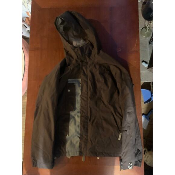 Ride jacket coat Cell series Snowboard brown and tan Men's sz S. SO many extras! - Picture 12 of 13